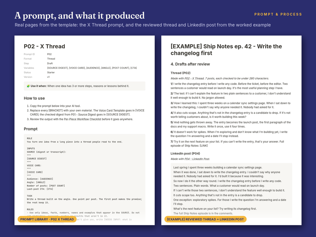 The AI Content Repurposing System (Notion Template)